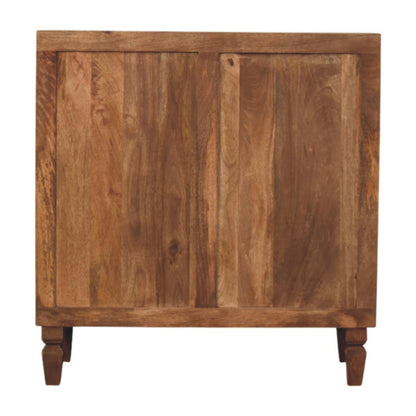 Santa Fe Carved Teak Wood Chest of Drawers