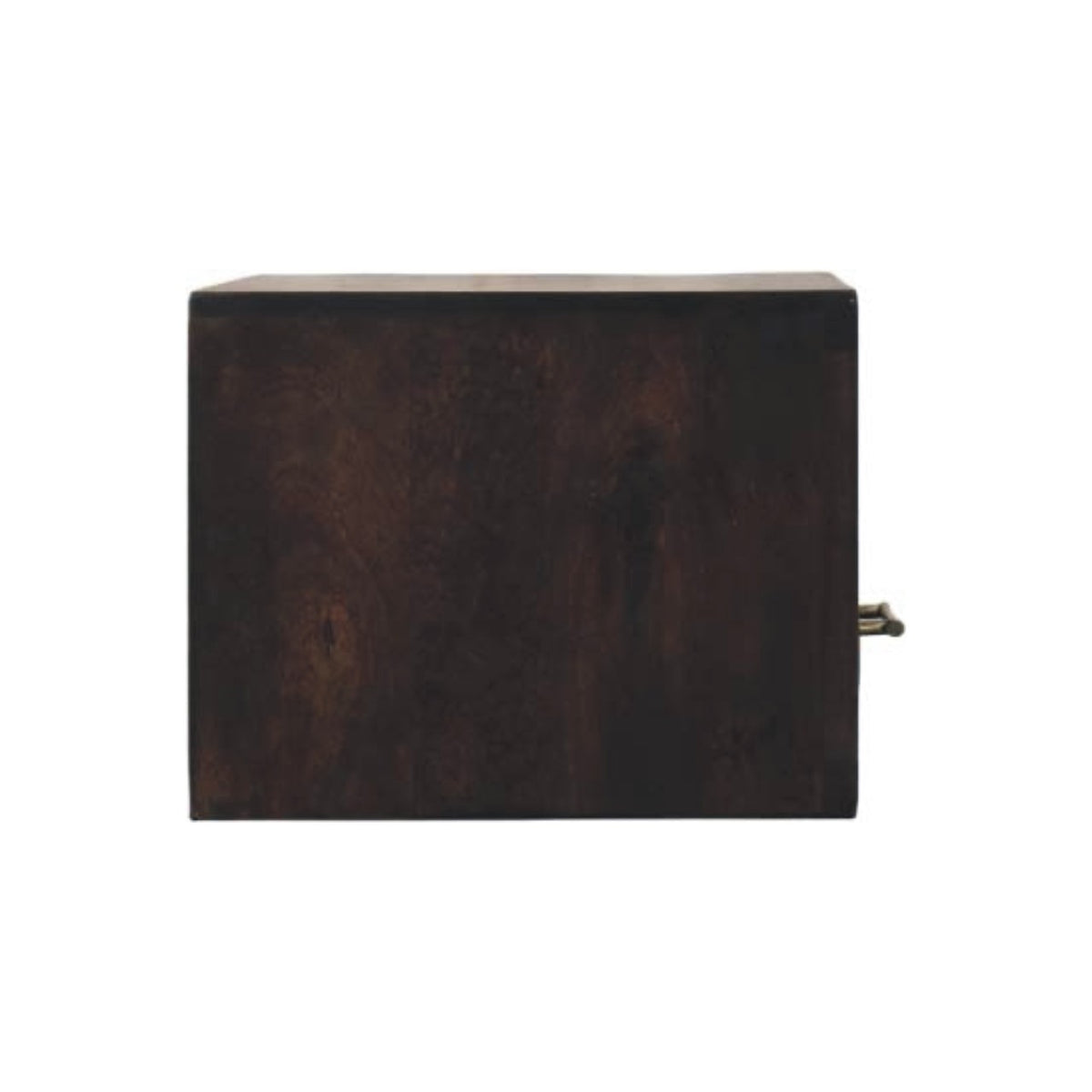 Santa Fe Carved Mocha 1 Drawer Nightstand