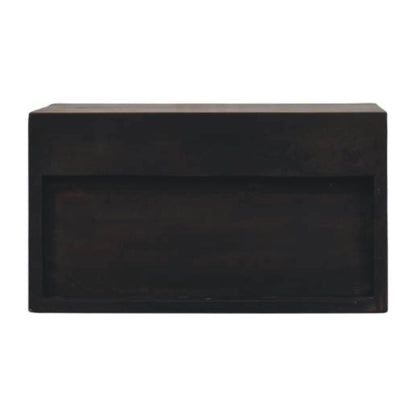 Santa Fe Carved Mocha 1 Drawer Nightstand