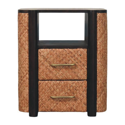 Malibu Rattan Mocha Nightstand