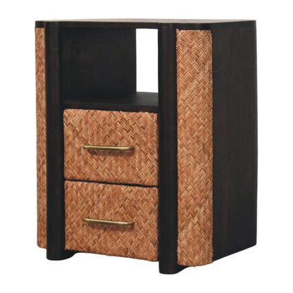 Malibu Rattan Mocha Nightstand