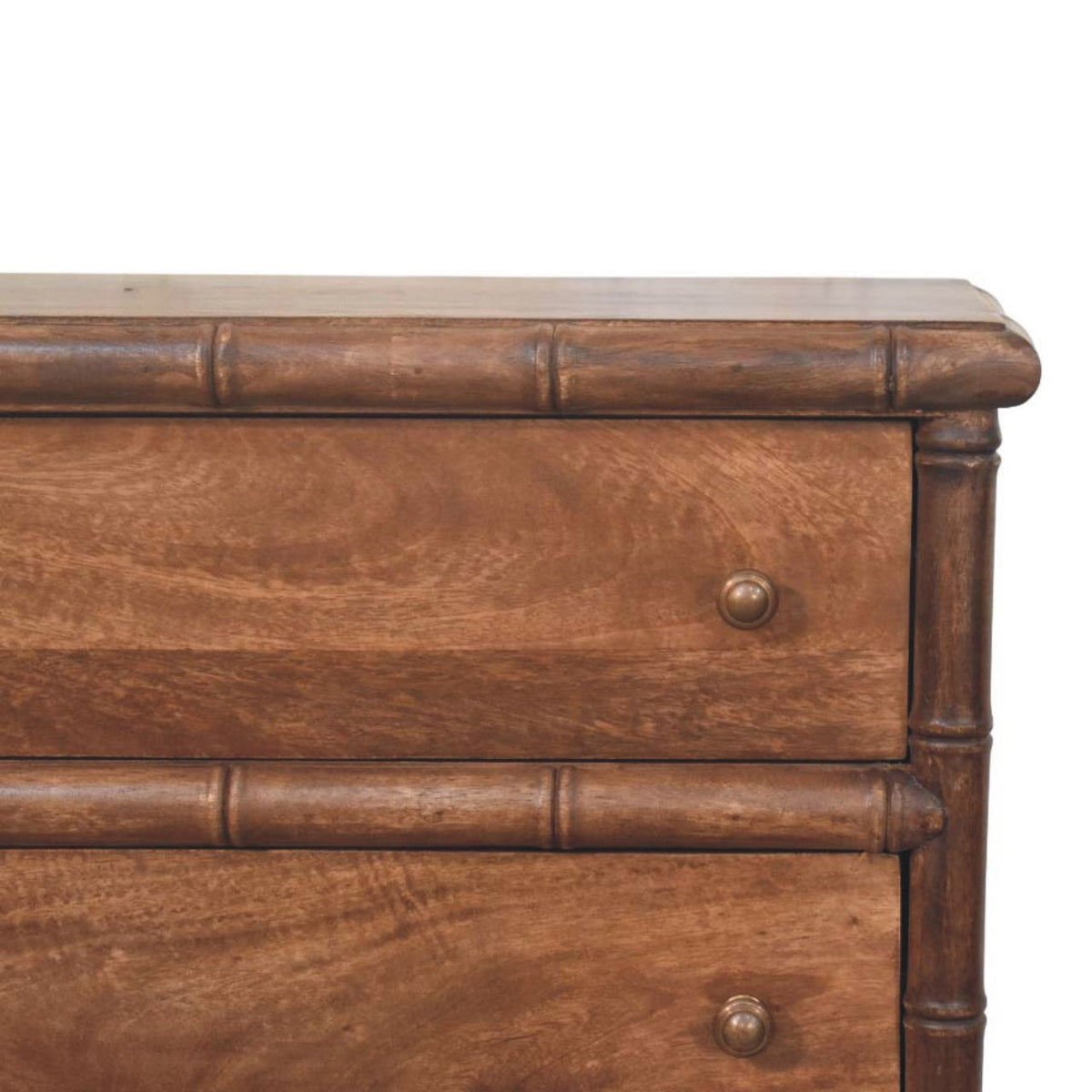 Key West Bamboo 3 Drawer Chest Almond