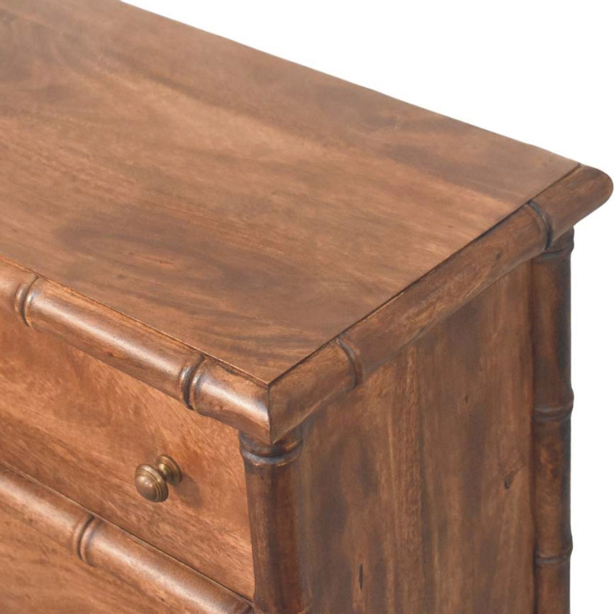 Key West Bamboo 3 Drawer Chest Almond
