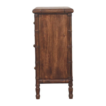 Key West Bamboo 3 Drawer Chest Almond