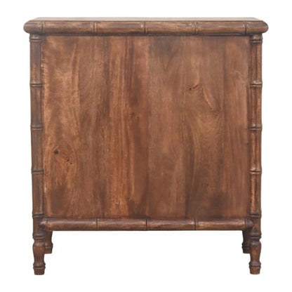 Key West Bamboo 3 Drawer Chest Almond