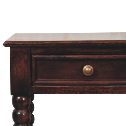 Savannah Spindle 1 Drawer 1 Shelf Nightstand