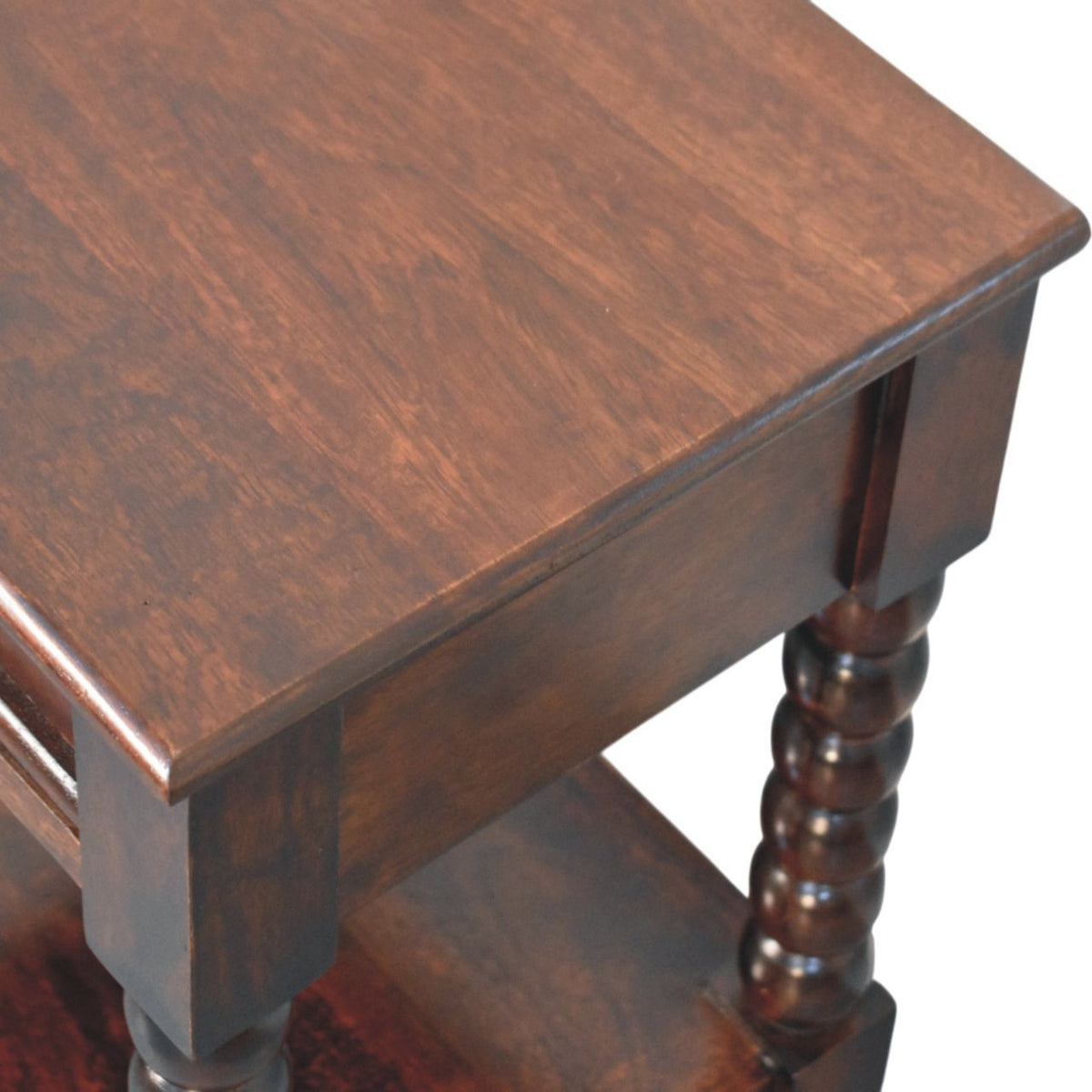 Savannah Spindle 1 Drawer 1 Shelf Nightstand
