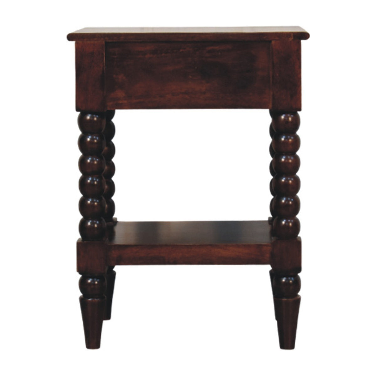 Savannah Spindle 1 Drawer 1 Shelf Nightstand