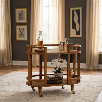Malibu Rattan Butler Table