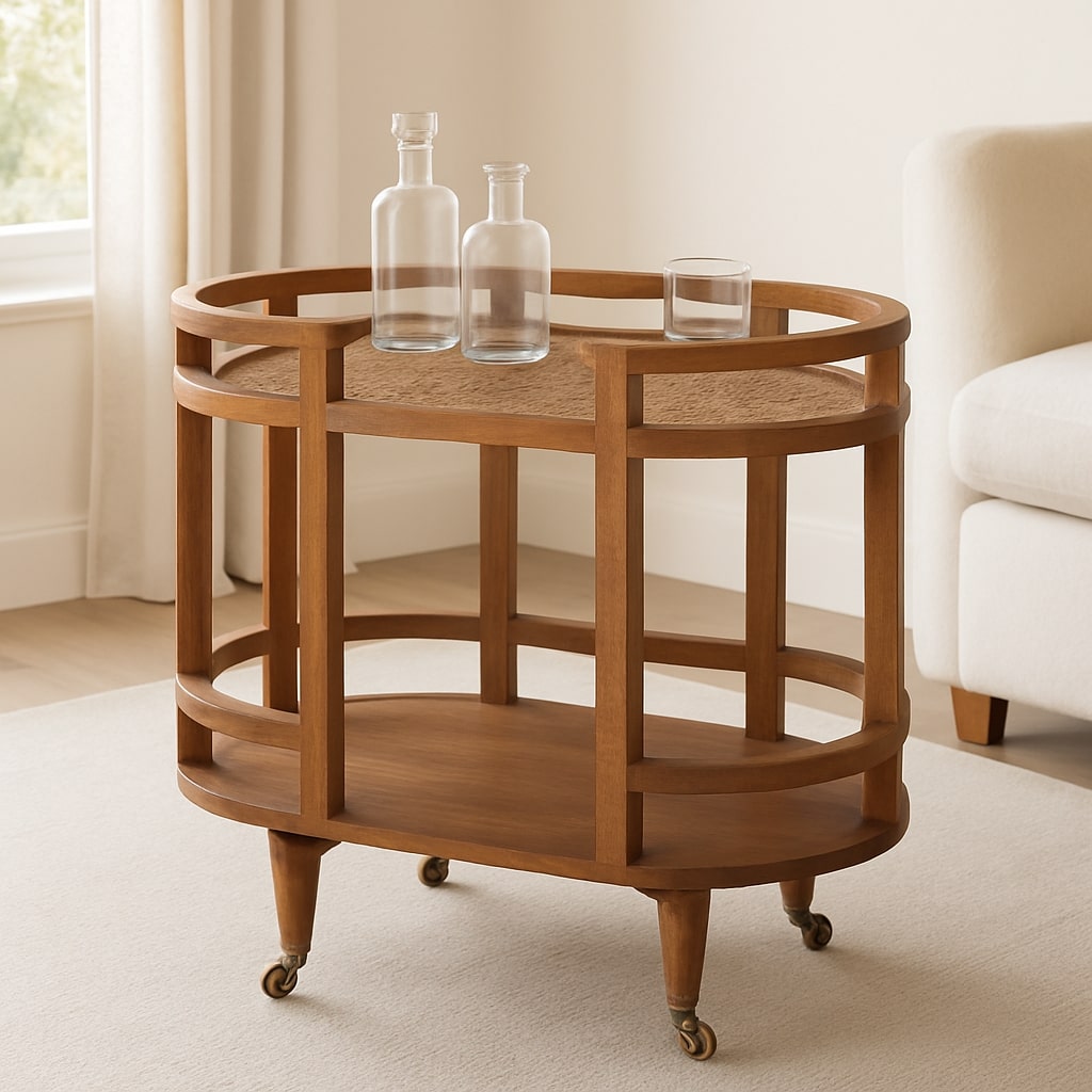 Malibu Rattan Butler Table