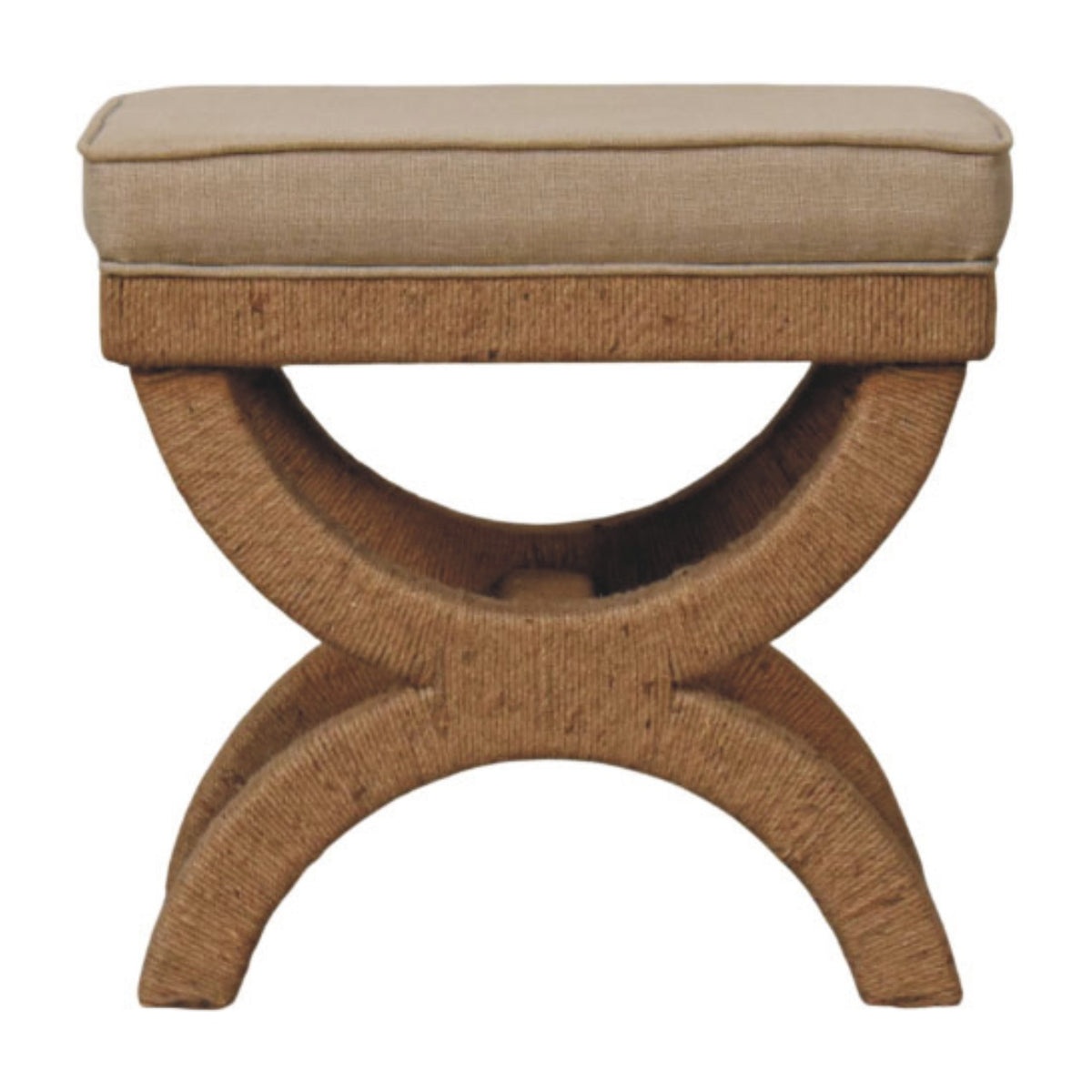 Malibu Rattan Arch Bench