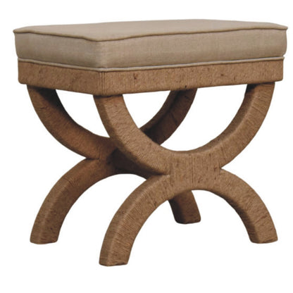 Malibu Rattan Arch Bench