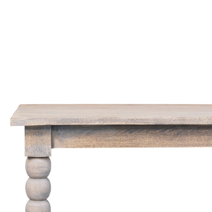 Savannah Spindle Washed 2 Tier Coffee Table