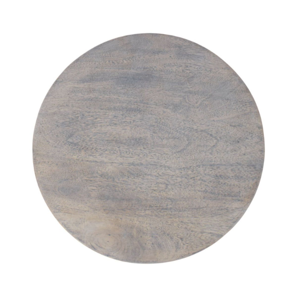 Savannah Spindle Washed 2 Tier Round End Table