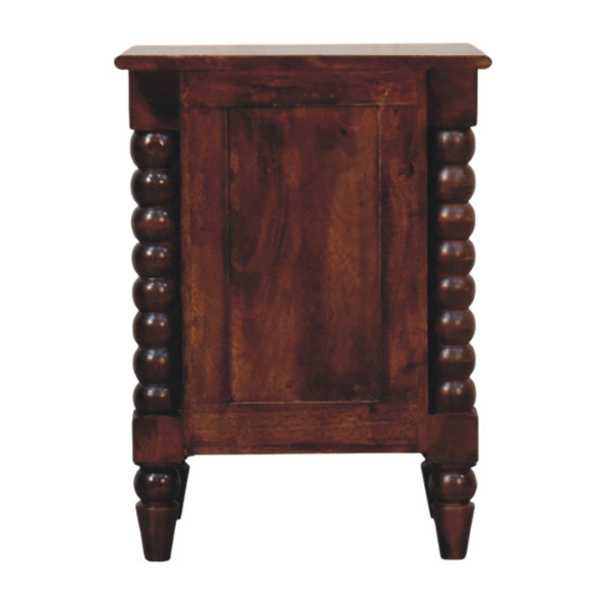 Savannah Spindle Winewood 2 Drawer Nightstand