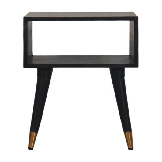 Bellevue Carbon Ash Open Frame Nightstand