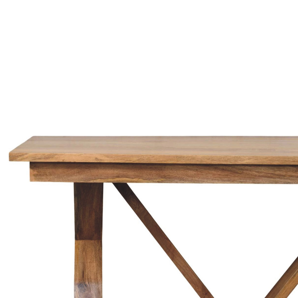 Montana Natural Mango Trestle Dining Table