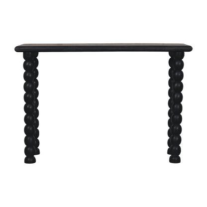 Savannah Spindle Carbon Ash Linear Console