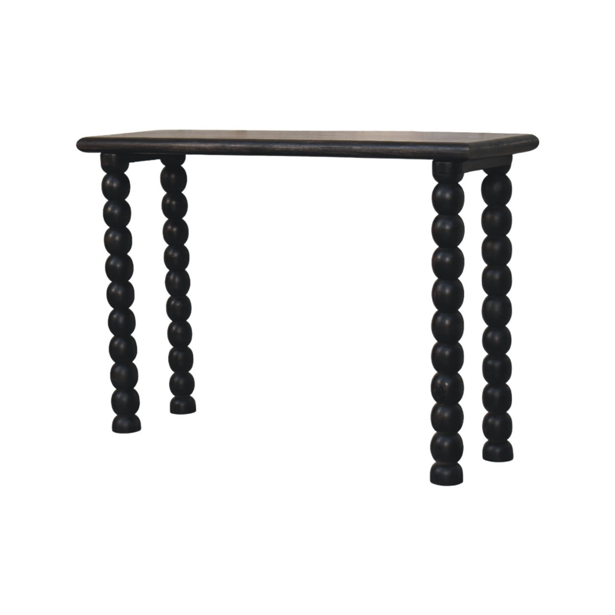 Savannah Spindle Carbon Ash Linear Console