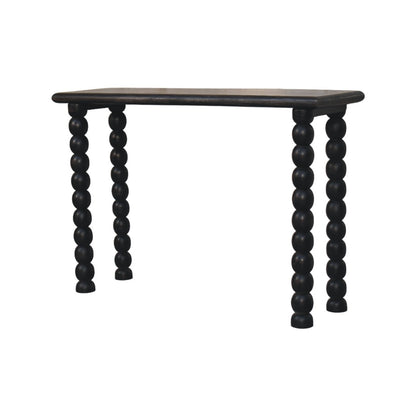 Savannah Spindle Carbon Ash Linear Console