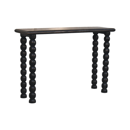 Savannah Spindle Carbon Ash Linear Console