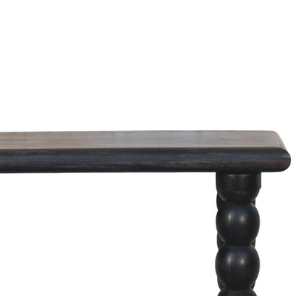 Savannah Spindle Carbon Ash Linear Console