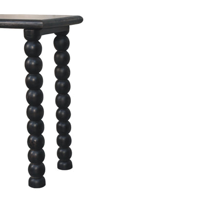Savannah Spindle Carbon Ash Linear Console