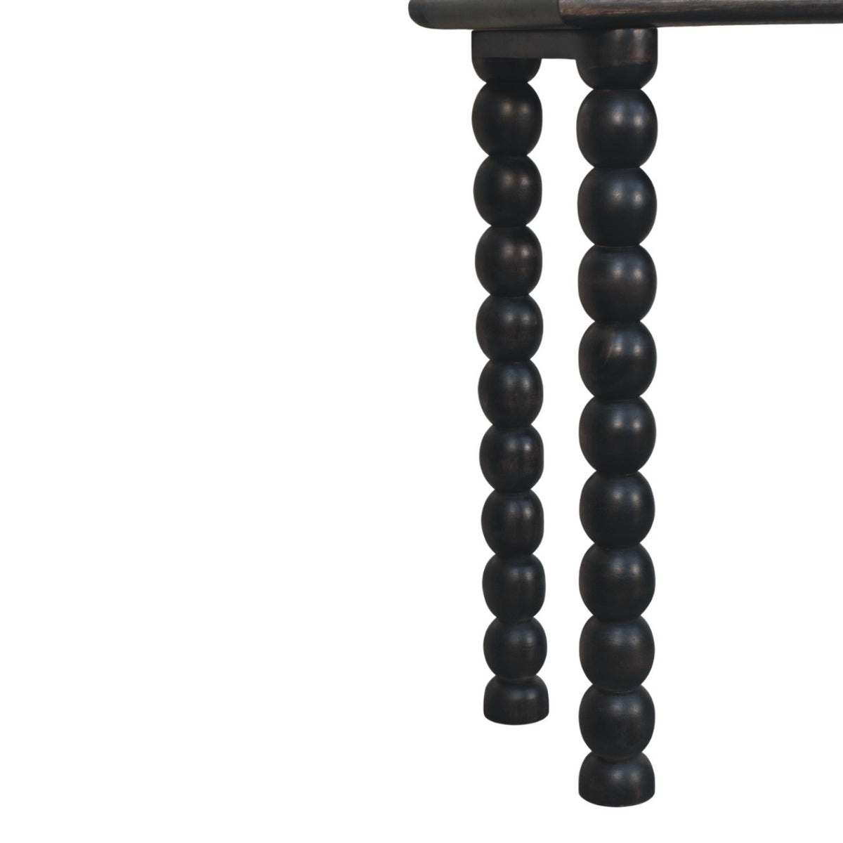 Savannah Spindle Carbon Ash Linear Console