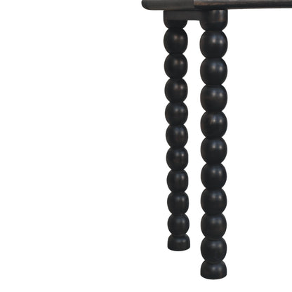 Savannah Spindle Carbon Ash Linear Console