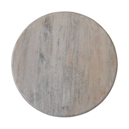 Savannah Spindle Salted Oak Round Coffee Table
