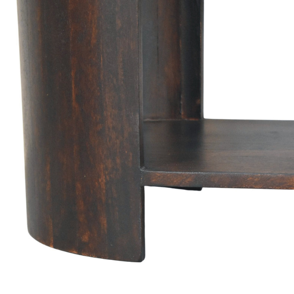 Sonora Mocha Leather Top Shoe Storage Bench