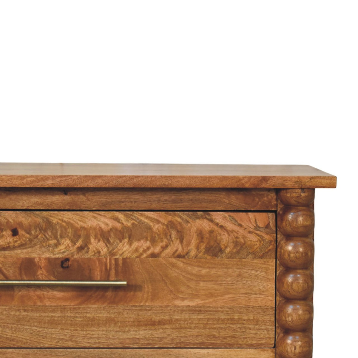 Savannah Spindle Amber Oak 3 Drawer Dresser