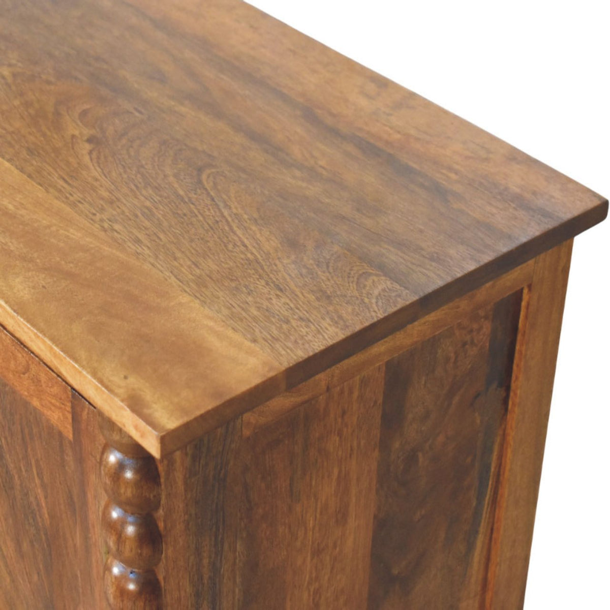 Savannah Spindle Amber Oak 2 Door Sideboard