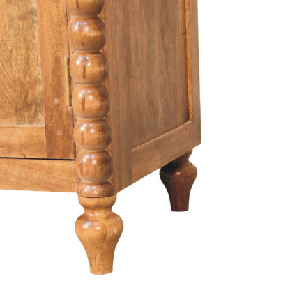Savannah Spindle Amber Oak 2 Door Sideboard