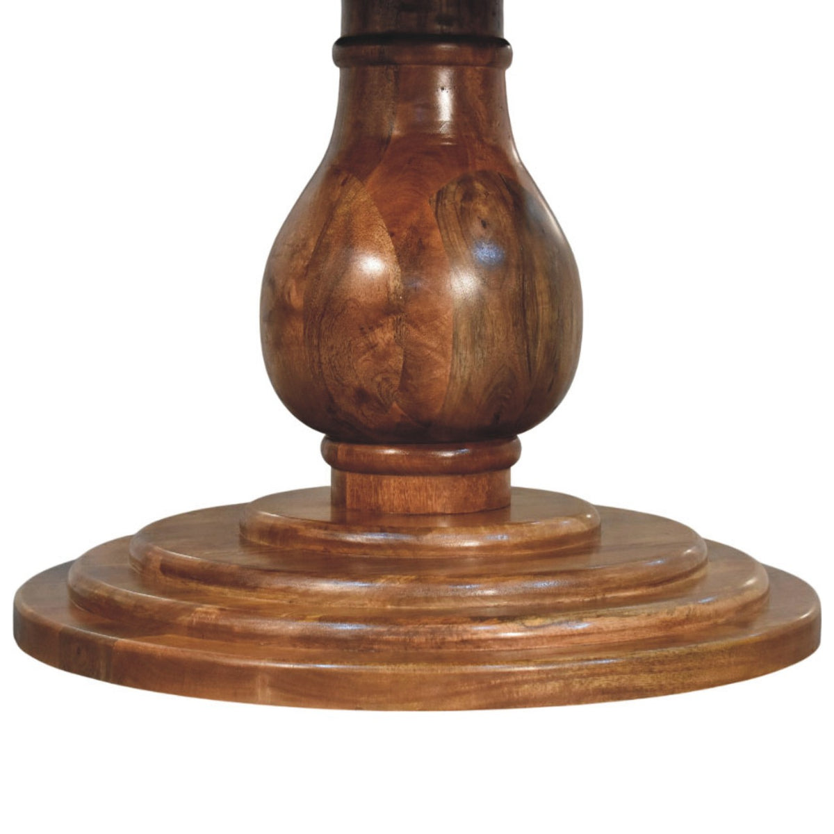 Kennebunk Teak Round Pedestal Dining Table