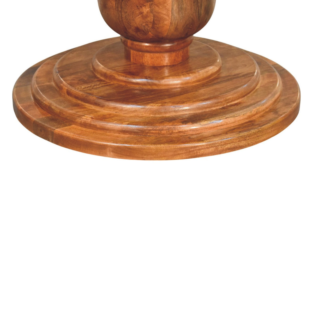 Kennebunk Teak Round Pedestal Dining Table
