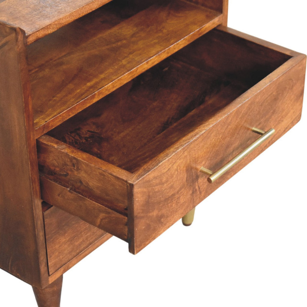 Bellevue Chestnut 2-Drawer Wood Nightstand