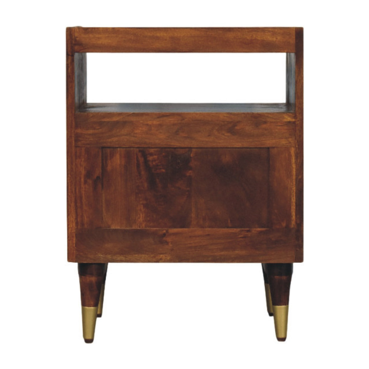 Bellevue Chestnut 2-Drawer Wood Nightstand