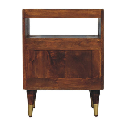 Bellevue Chestnut 2-Drawer Wood Nightstand