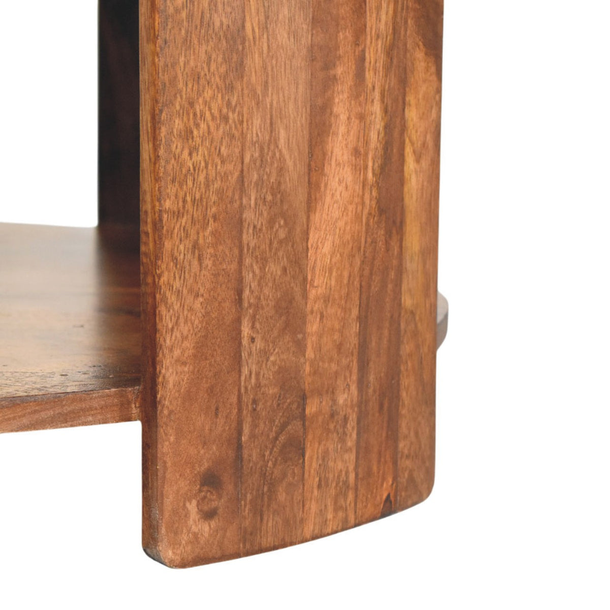 Sutton Buffalo Leather Round Coffee Table