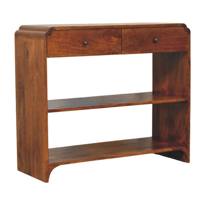 Ashland 2 Drawer 2 Shelf Wood Console Table
