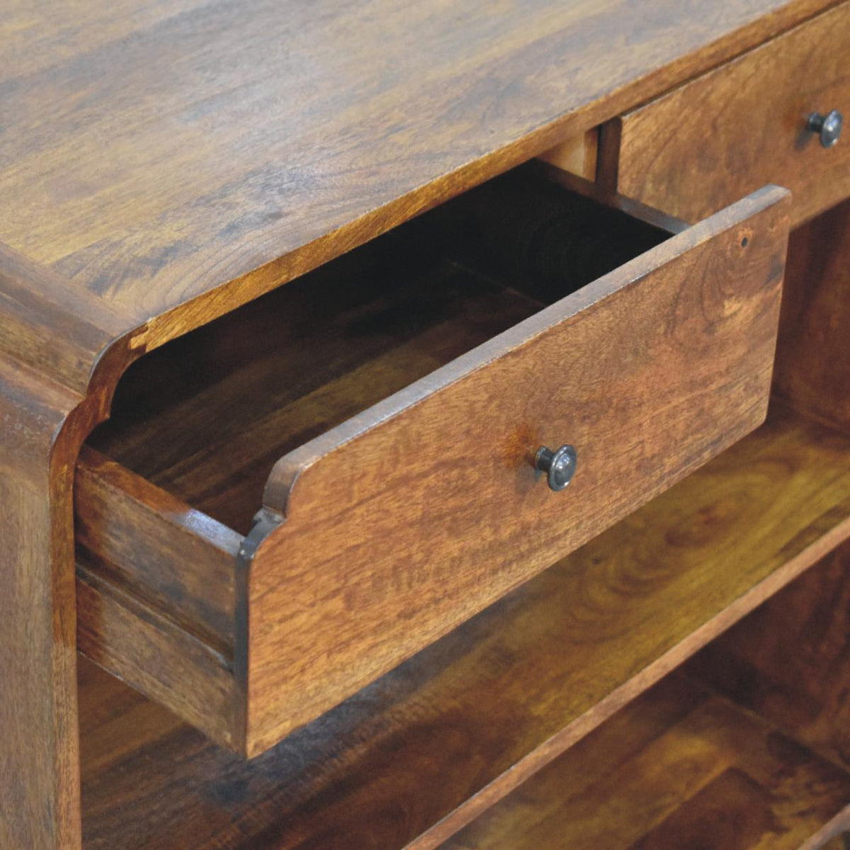 Ashland 2 Drawer 2 Shelf Wood Console Table