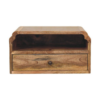 Ashland Oak 1 Drawer Wall Nightstand