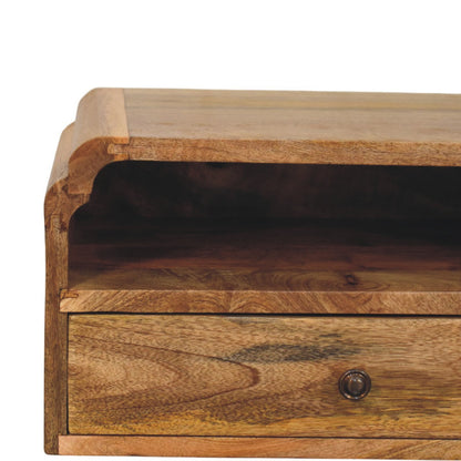 Ashland Oak 1 Drawer Wall Nightstand