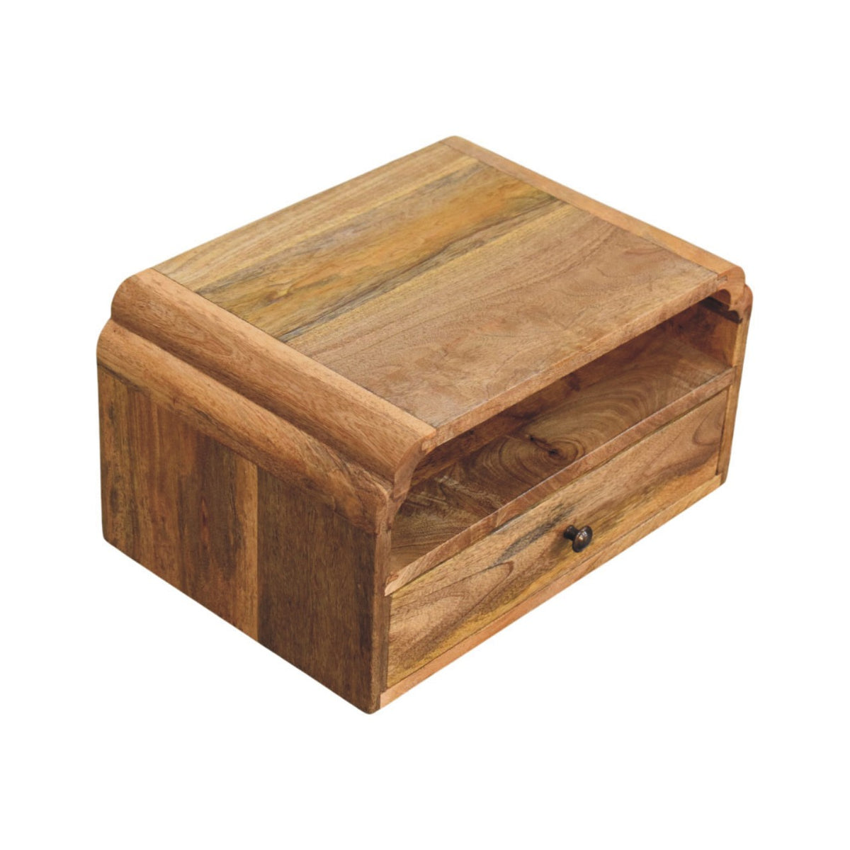 Ashland Oak 1 Drawer Wall Nightstand