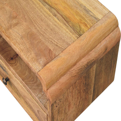 Ashland Oak 1 Drawer Wall Nightstand