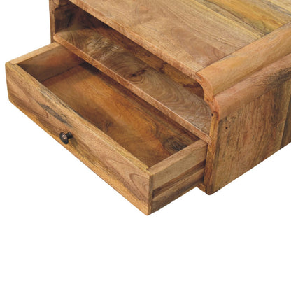 Ashland Oak 1 Drawer Wall Nightstand