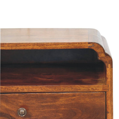 Ashland Chestnut 1 Drawer Wall Nightstand