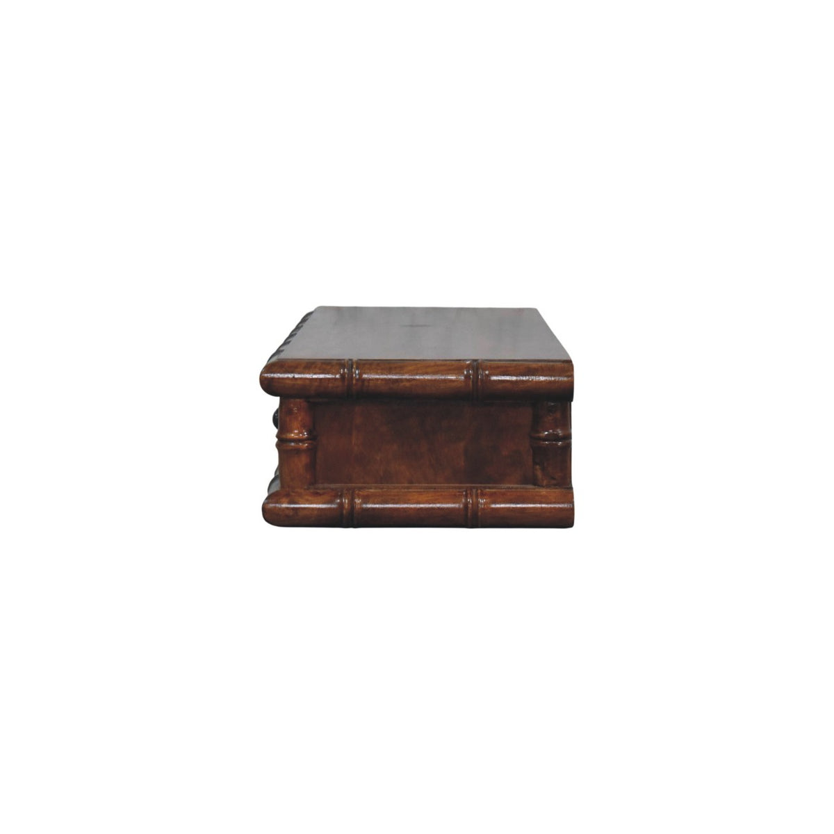 Key West Bamboo 2 Drawer Chestnut Console