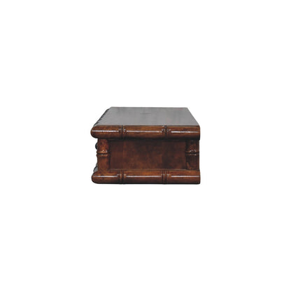 Key West Bamboo 2 Drawer Chestnut Console